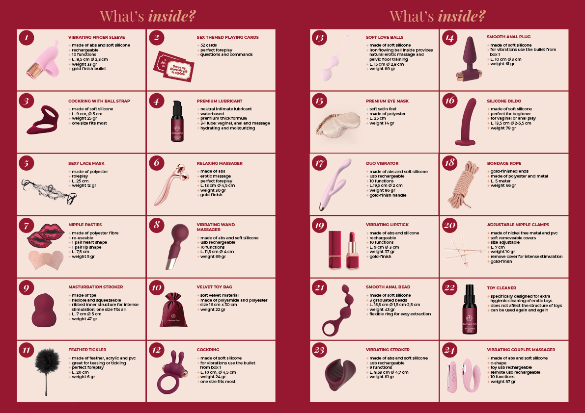 SEXY LOVE ADVENDIKALENDER – 24 päeva kirge, üllatusi ja lähedust