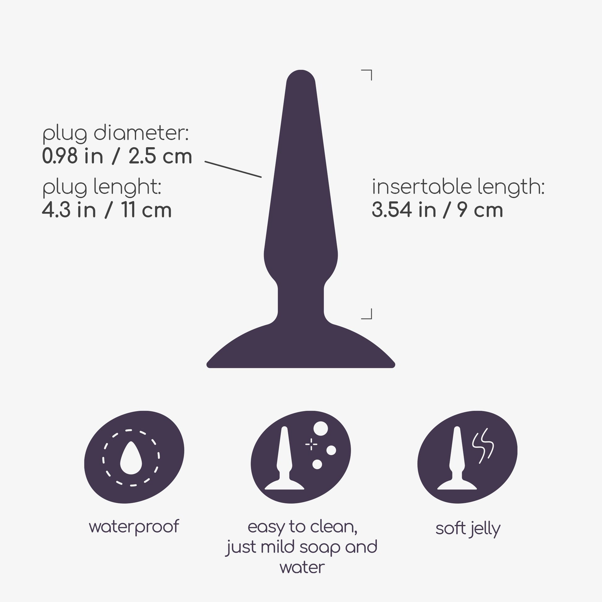 Anal Plug Jolly Plug Crushious
