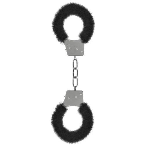 ESPOSAS CON PELUCHE BEGINNER'S FURRY HANDCUFFS NEGRAS