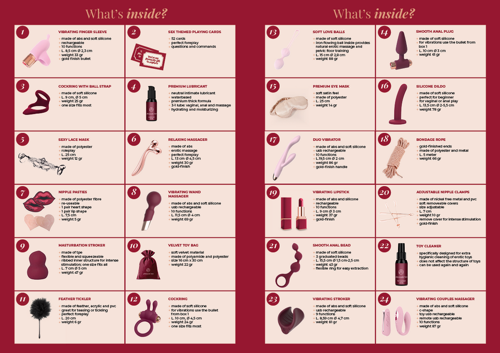 SEXY LOVE ADVENDIKALENDER – 24 päeva kirge, üllatusi ja lähedust