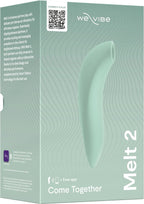 WE-VIBE | Melt 2 – Paaride kliitoristimulaator Pleasure Air ja äpi juhtimisega – Lilla / Roheline