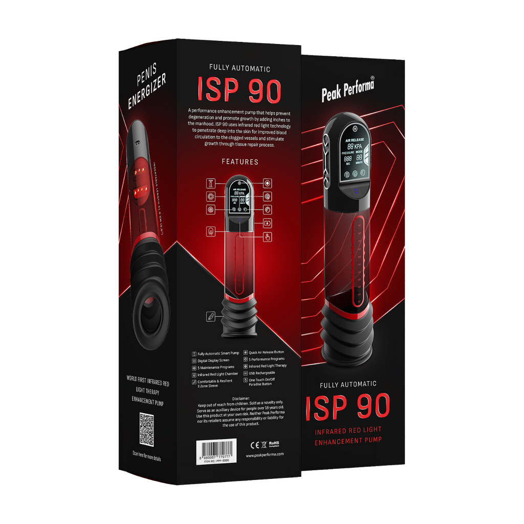 Peak Performa – ISP 90 – Infrapunavalgusega peenisepump