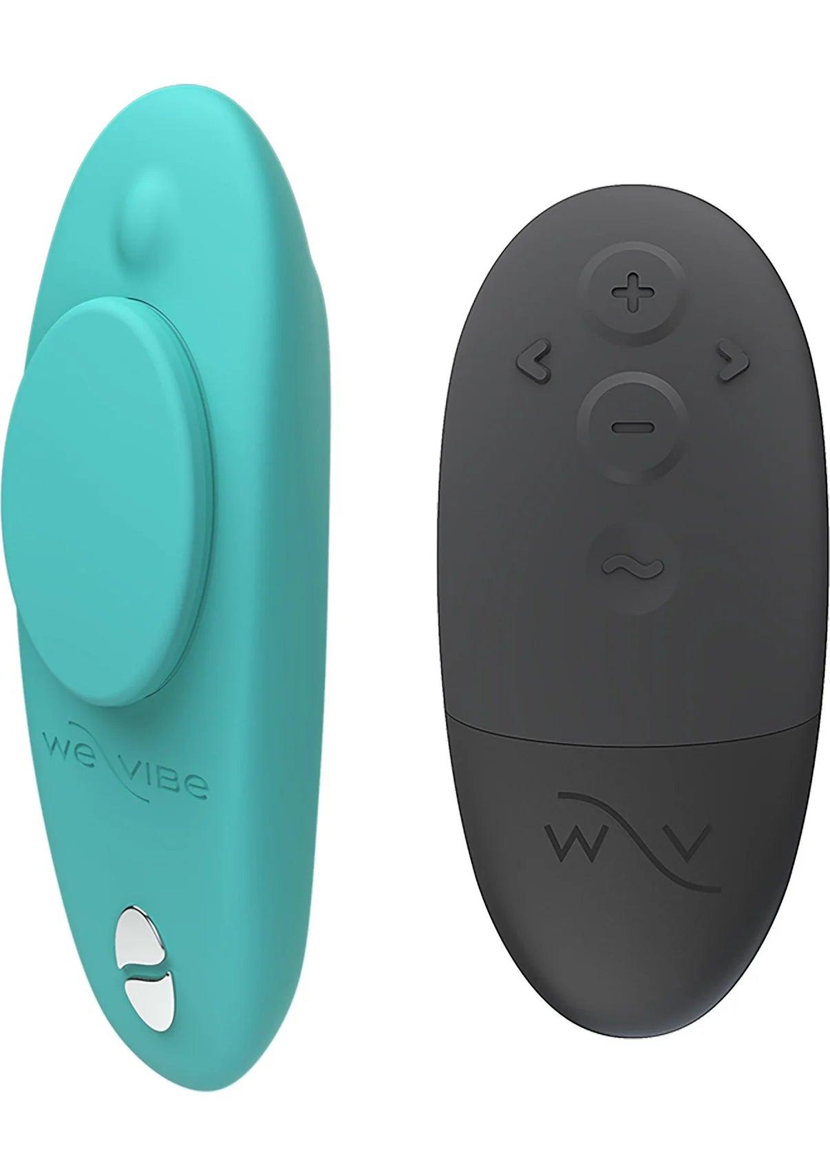 WE-VIBE | Moxie+ – Püksikuvibraator magnetkinnitusega ja äpi juhtimisega – Aqua / Must