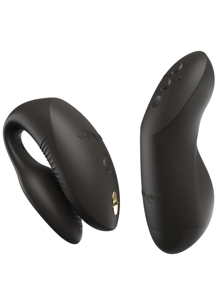 WE-VIBE | Chorus Pro – Paaride vibraator 3 mootoriga ja Haptic Squeeze puldiga – Must / Roosa / Lilla