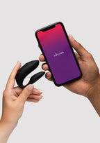 WE-VIBE | Chorus Pro – Paaride vibraator 3 mootoriga ja Haptic Squeeze puldiga – Must / Roosa / Lilla