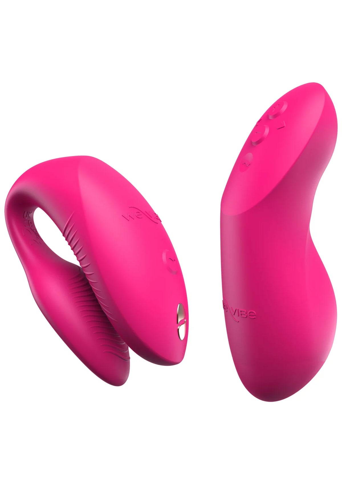 WE-VIBE | Chorus Pro – Paaride vibraator 3 mootoriga ja Haptic Squeeze puldiga – Must / Roosa / Lilla