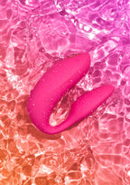 WE-VIBE | Chorus Pro – Paaride vibraator 3 mootoriga ja Haptic Squeeze puldiga – Must / Roosa / Lilla