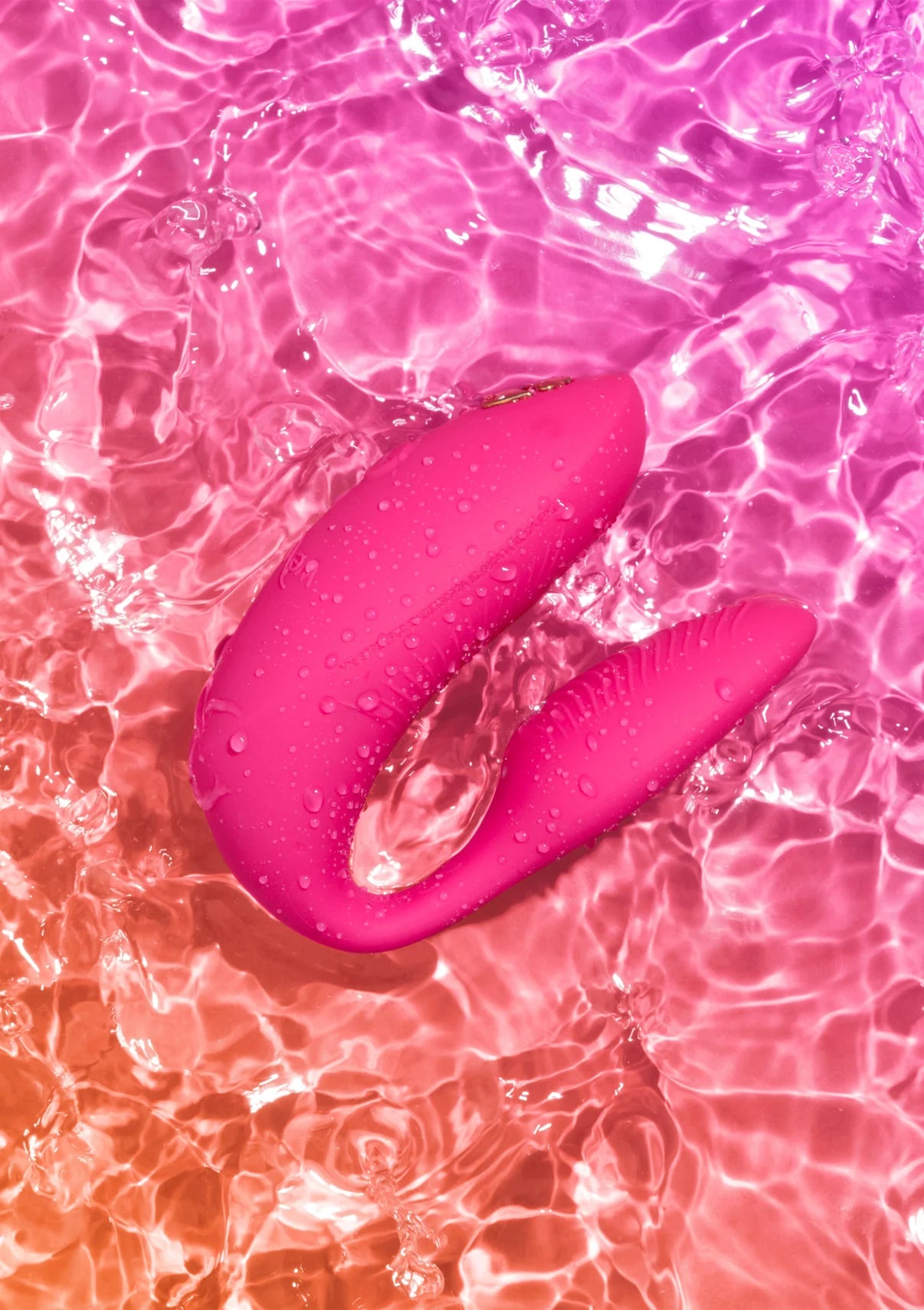 WE-VIBE | Chorus Pro – Paaride vibraator 3 mootoriga ja Haptic Squeeze puldiga – Must / Roosa / Lilla