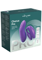 WE-VIBE | Chorus Pro – Paaride vibraator 3 mootoriga ja Haptic Squeeze puldiga – Must / Roosa / Lilla