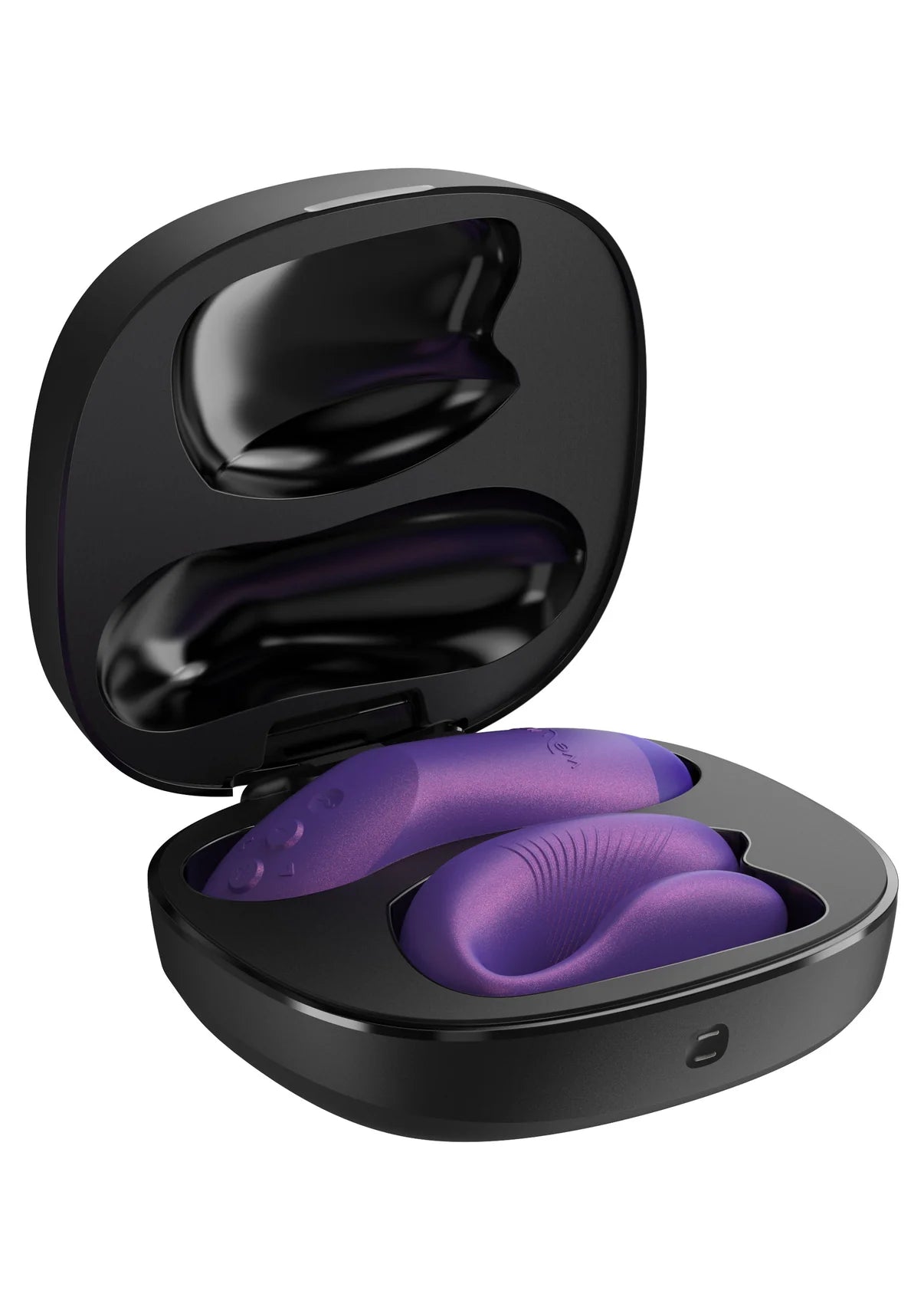 WE-VIBE | Chorus Pro – Paaride vibraator 3 mootoriga ja Haptic Squeeze puldiga – Must / Roosa / Lilla