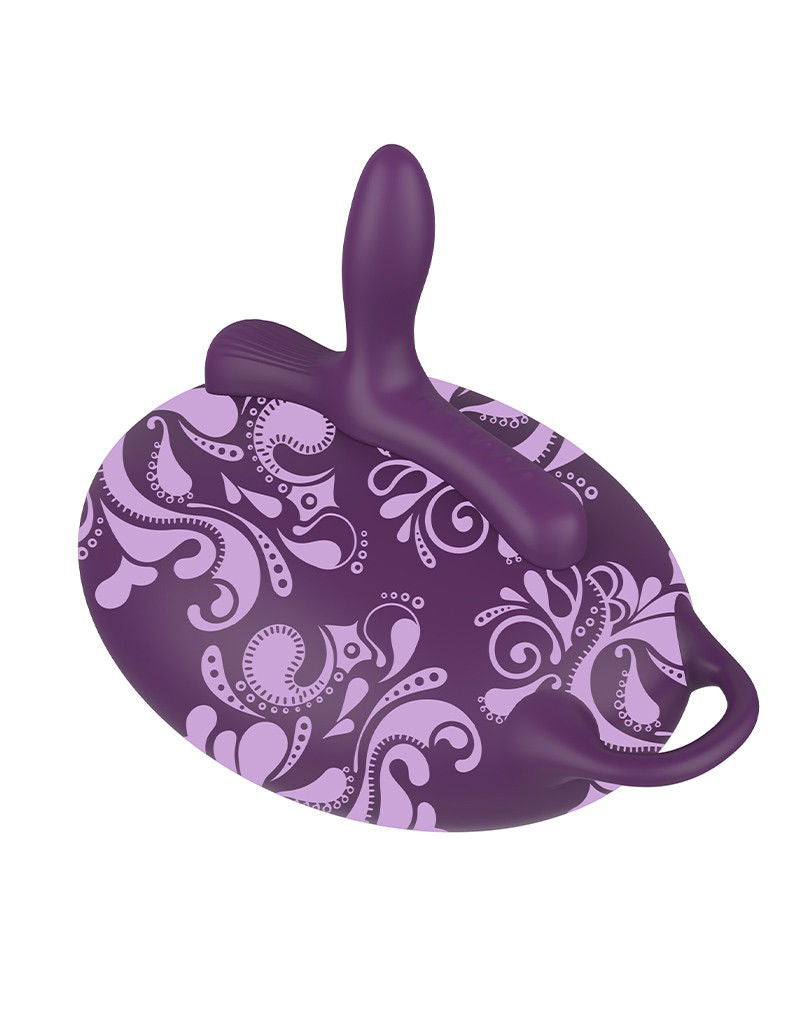 Bouncy Bliss – Flow päälleistuttava vibraattori (Violetti)