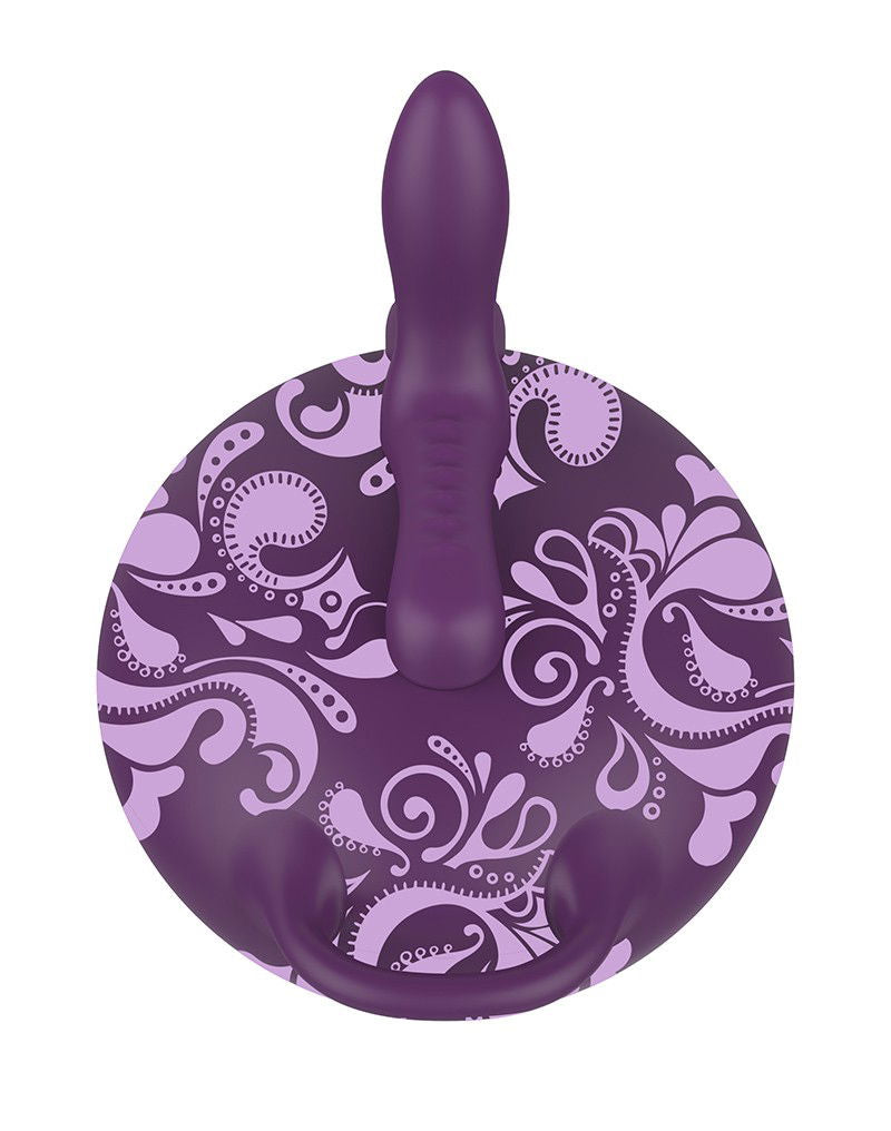 Bouncy Bliss – Flow päälleistuttava vibraattori (Violetti)