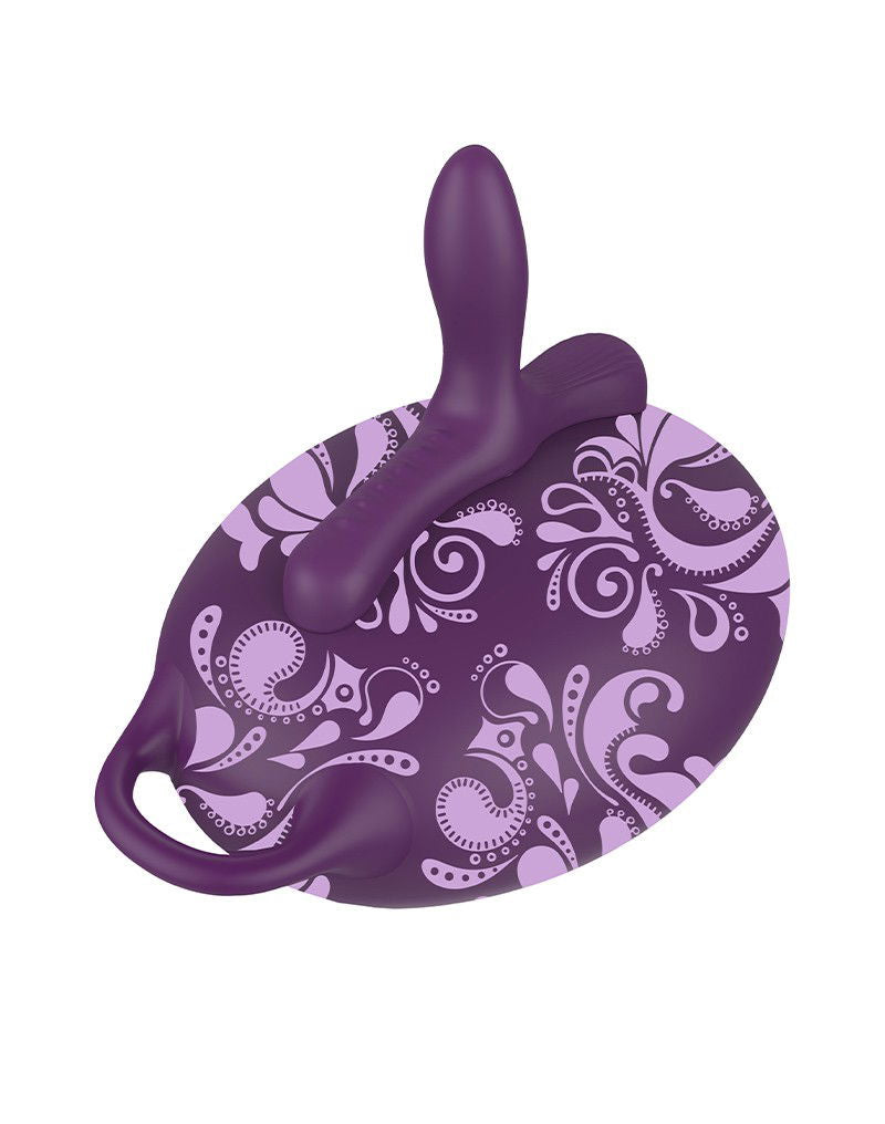 Bouncy Bliss – Flow päälleistuttava vibraattori (Violetti)