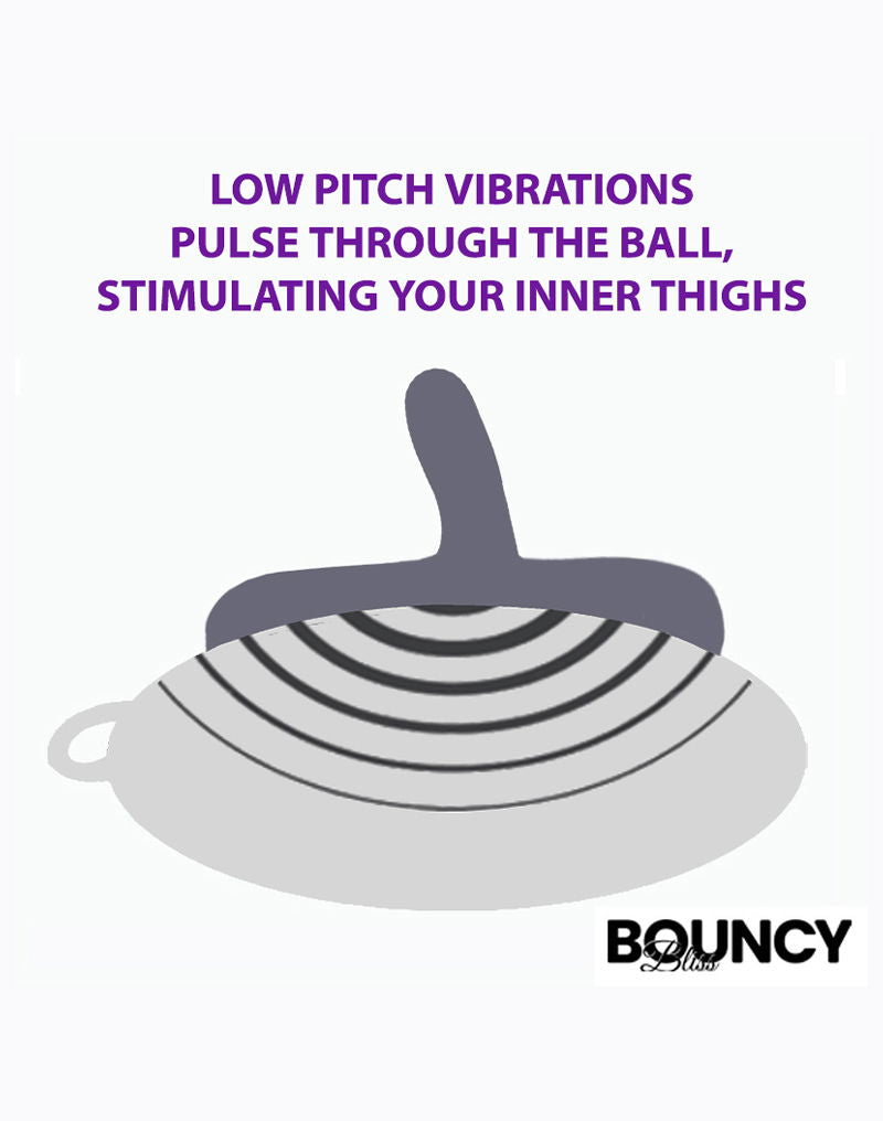 Bouncy Bliss – Flow päälleistuttava vibraattori (Violetti)