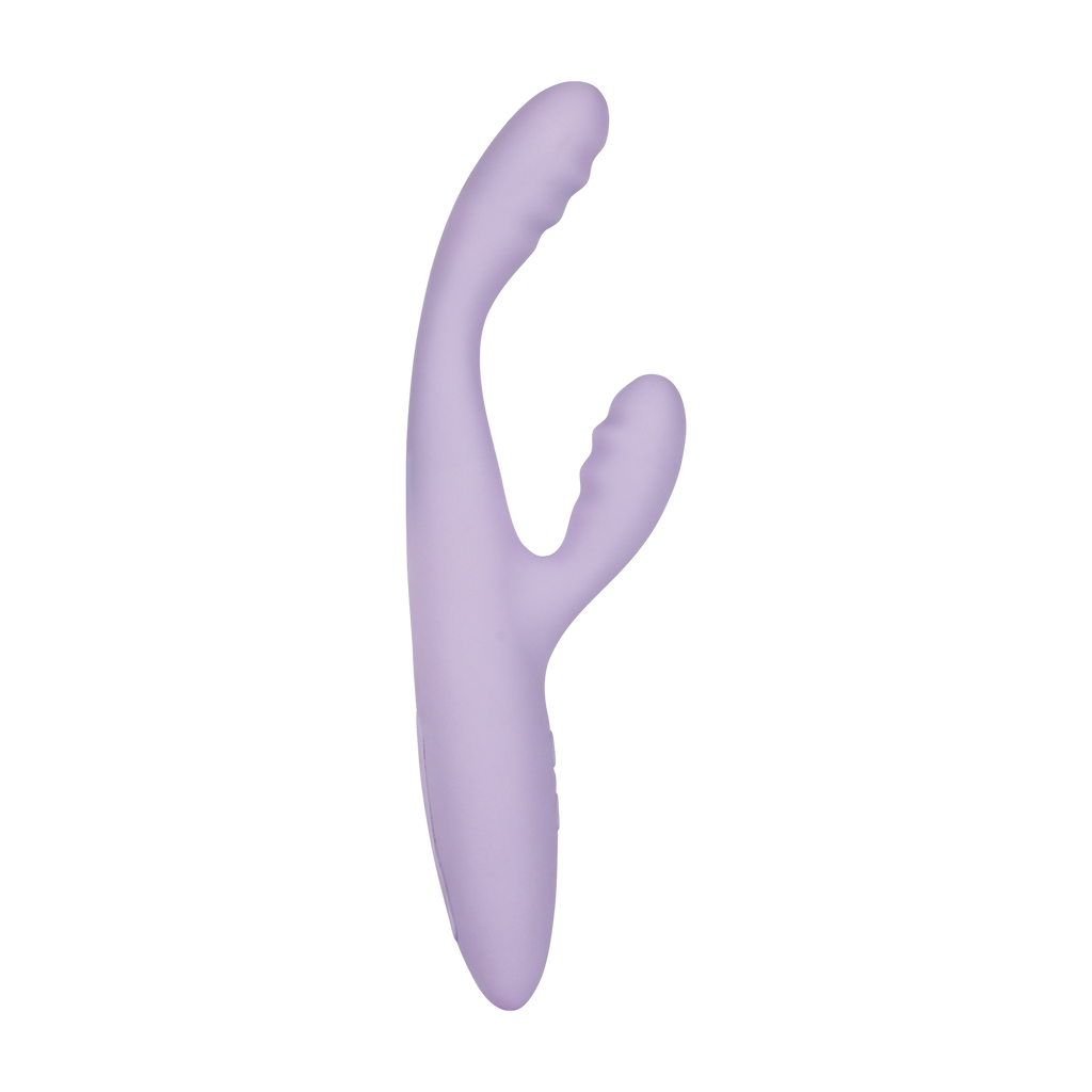 SVAKOM | Cici 2+ – Тонкий кролик-вибратор для точки G с управлением через приложение – С нагревом, водонепроницаемый – Сиреневый