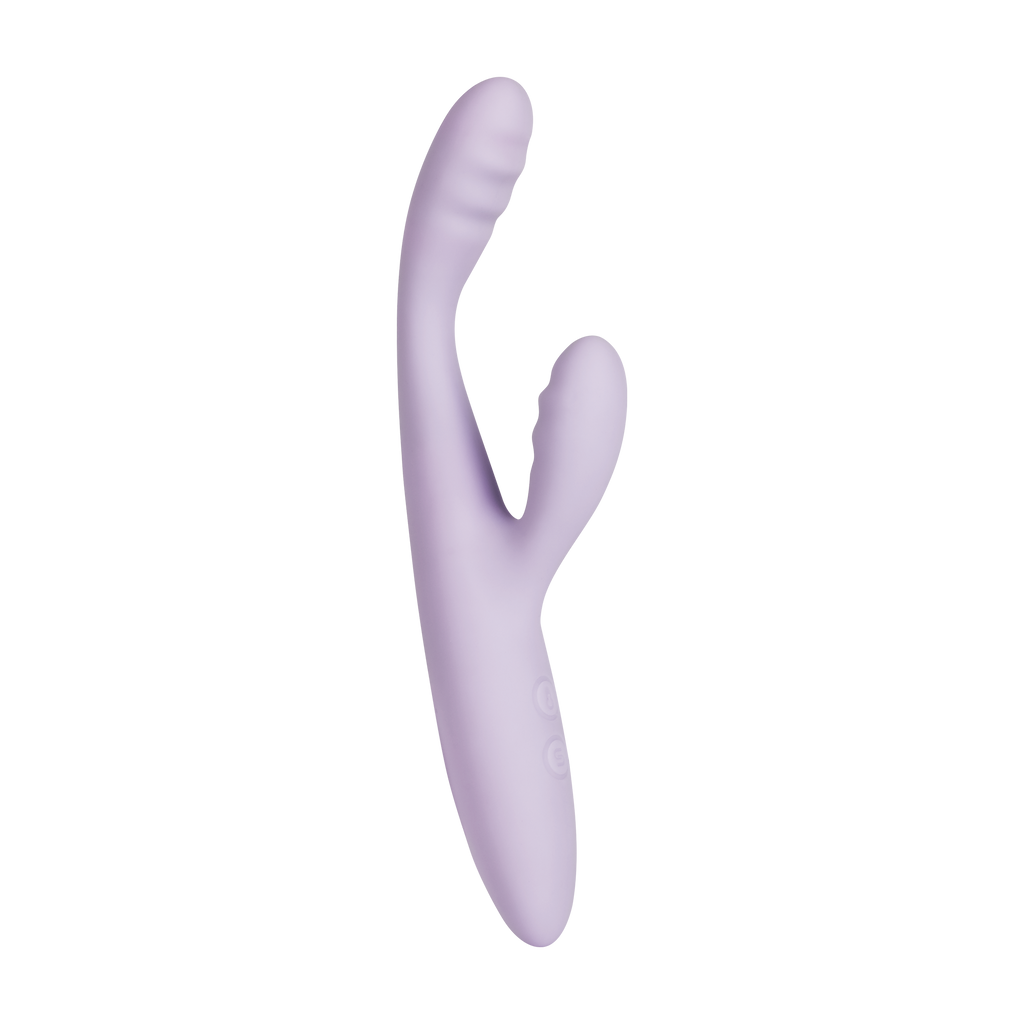 SVAKOM | Cici 2+ – Тонкий кролик-вибратор для точки G с управлением через приложение – С нагревом, водонепроницаемый – Сиреневый