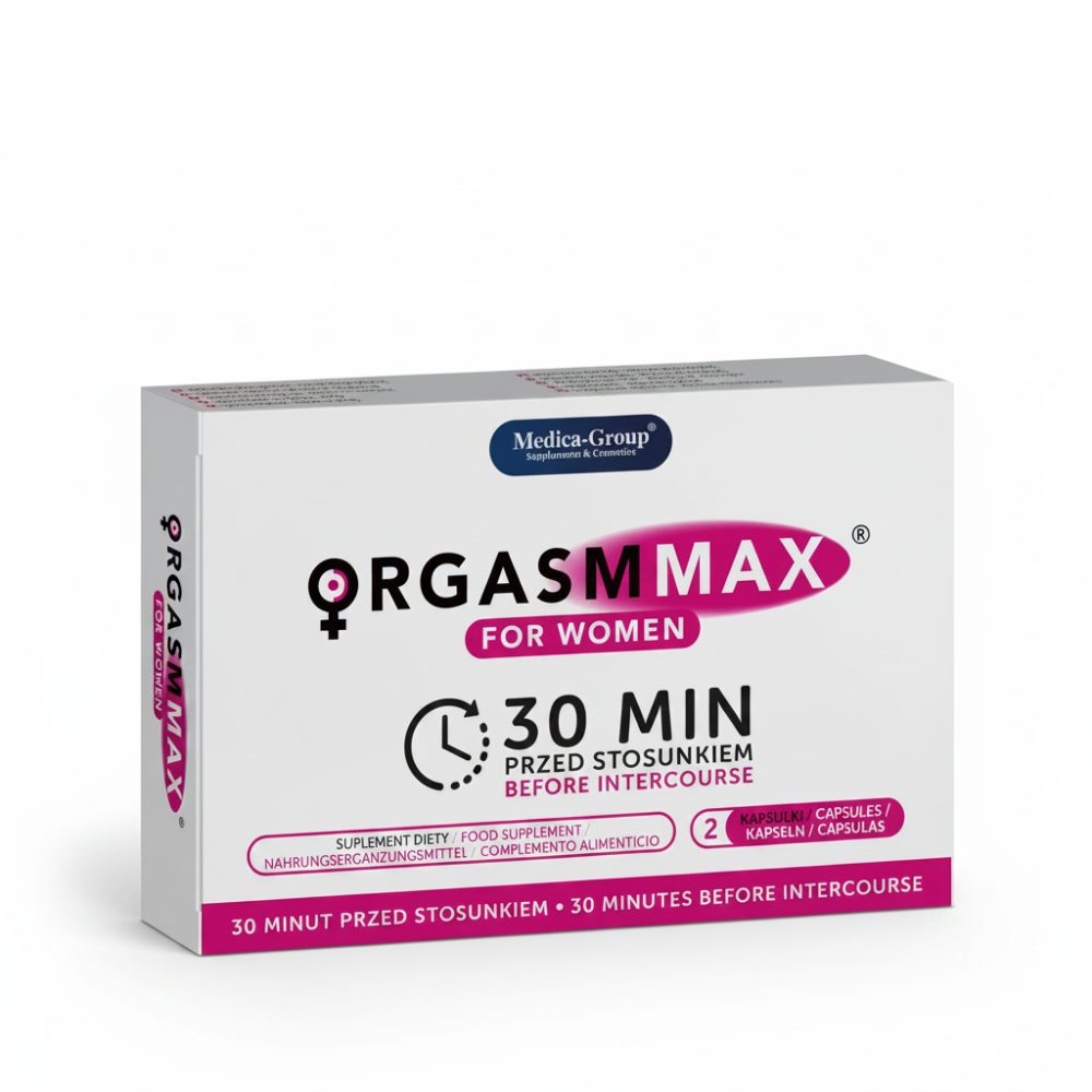 MEDICA GROUP | OrgasmMax For Women – Natural Vitality Capsules – 2 Caps