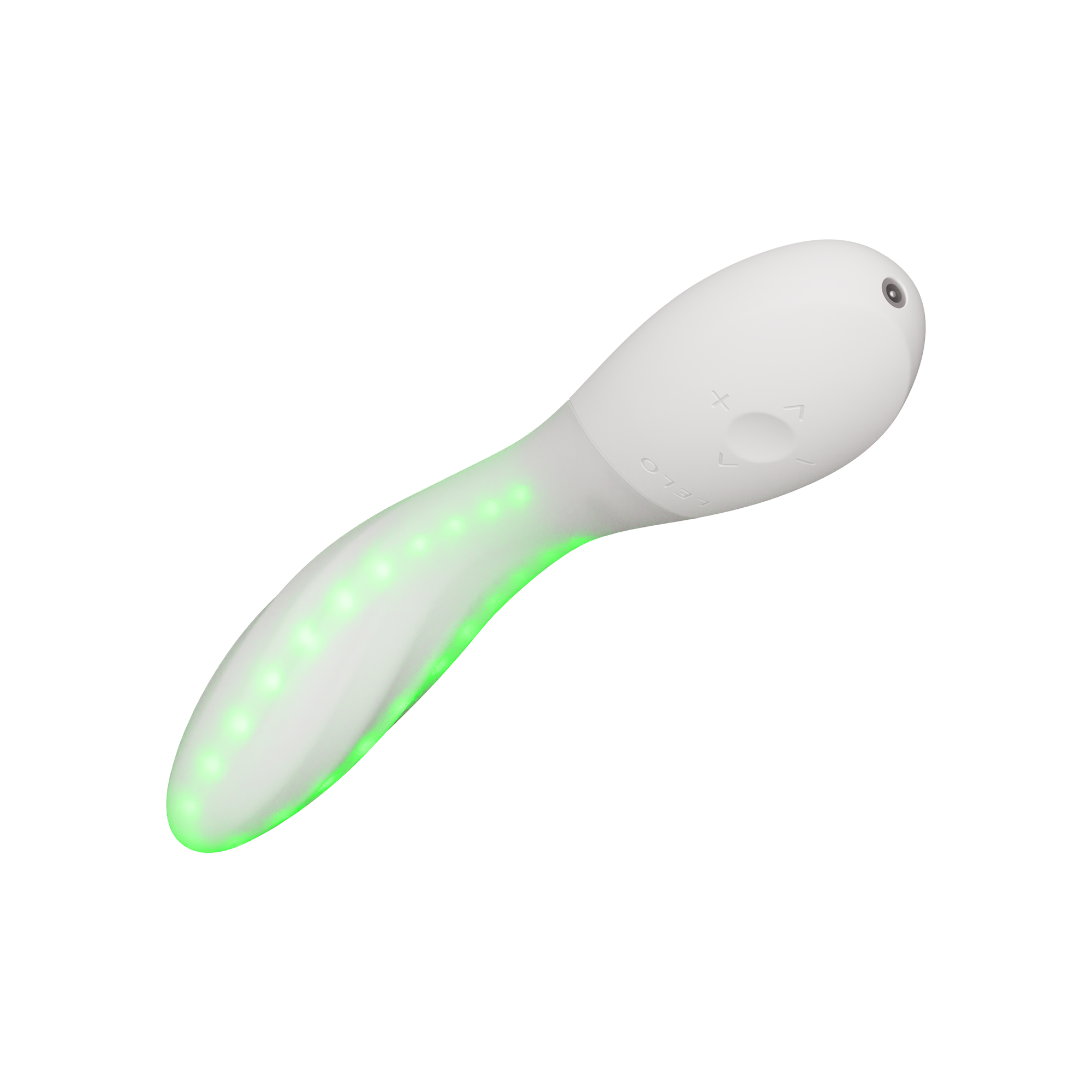 LELO | Mona Spectra – Punase valguse wellness vibraator – G-punkti vibraator SmoothRise™ tehnoloogiaga – Valge