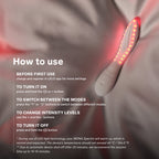 LELO | Mona Spectra – Punase valguse wellness vibraator – G-punkti vibraator SmoothRise™ tehnoloogiaga – Valge