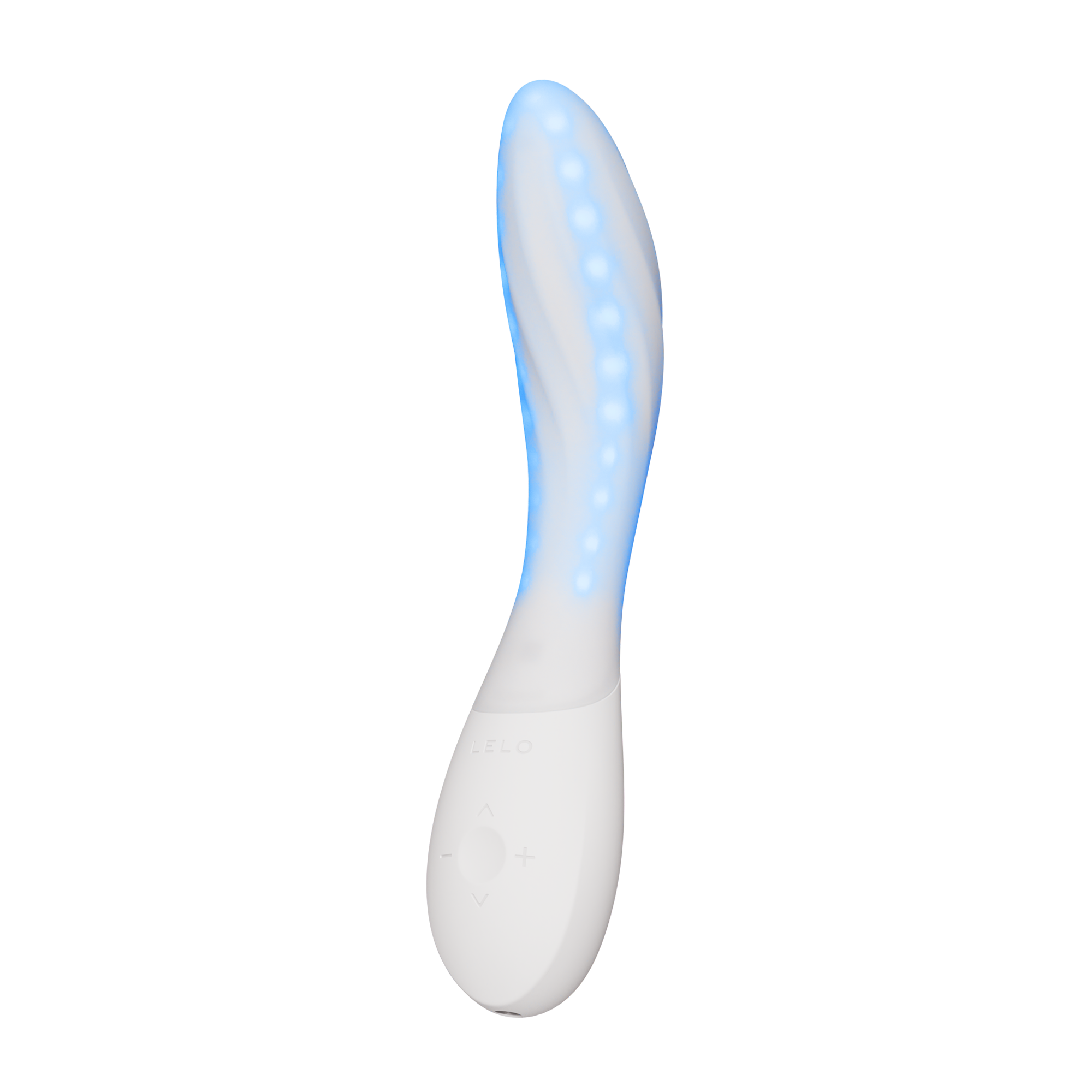 LELO | Mona Spectra – Punase valguse wellness vibraator – G-punkti vibraator SmoothRise™ tehnoloogiaga – Valge