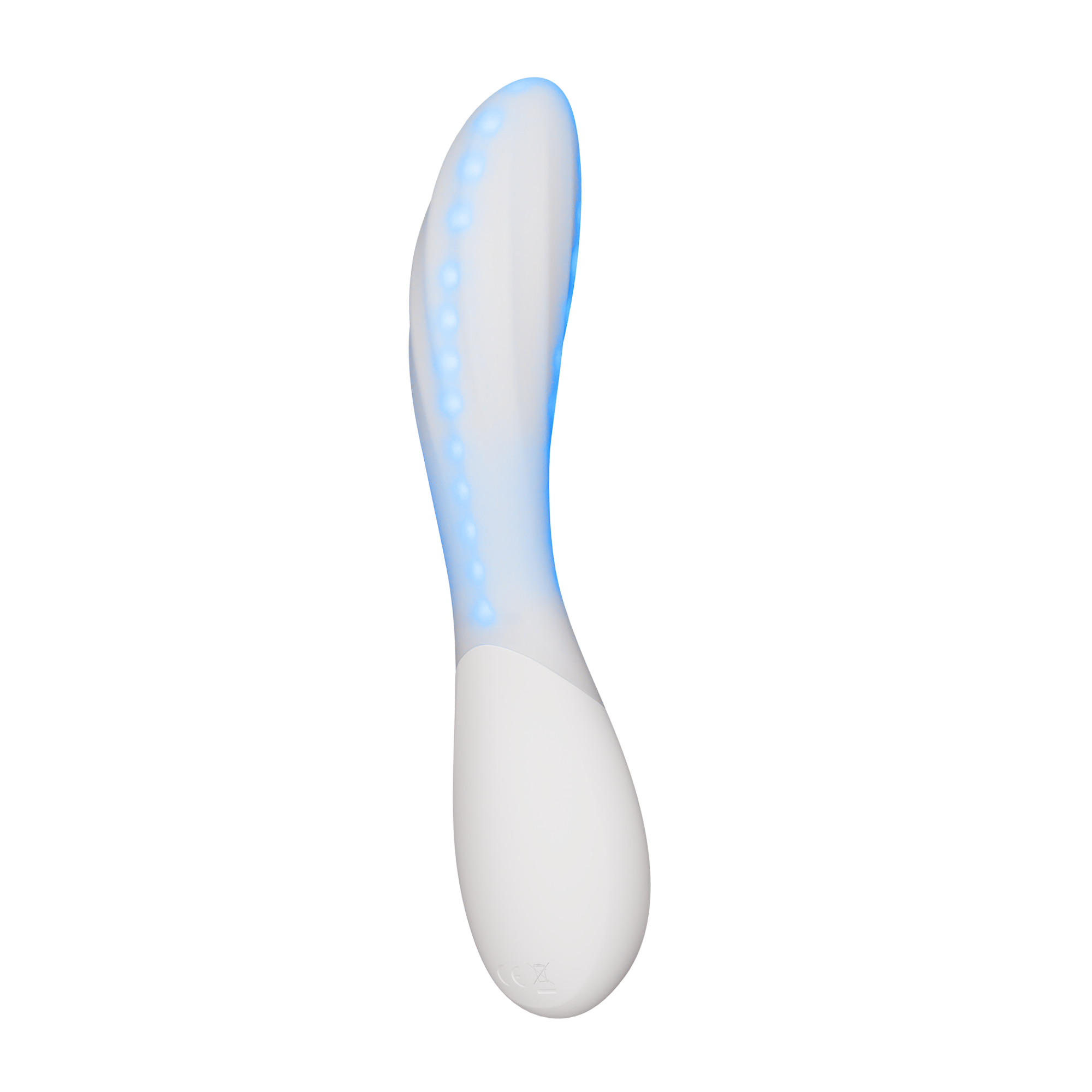 LELO | Mona Spectra – Punase valguse wellness vibraator – G-punkti vibraator SmoothRise™ tehnoloogiaga – Valge