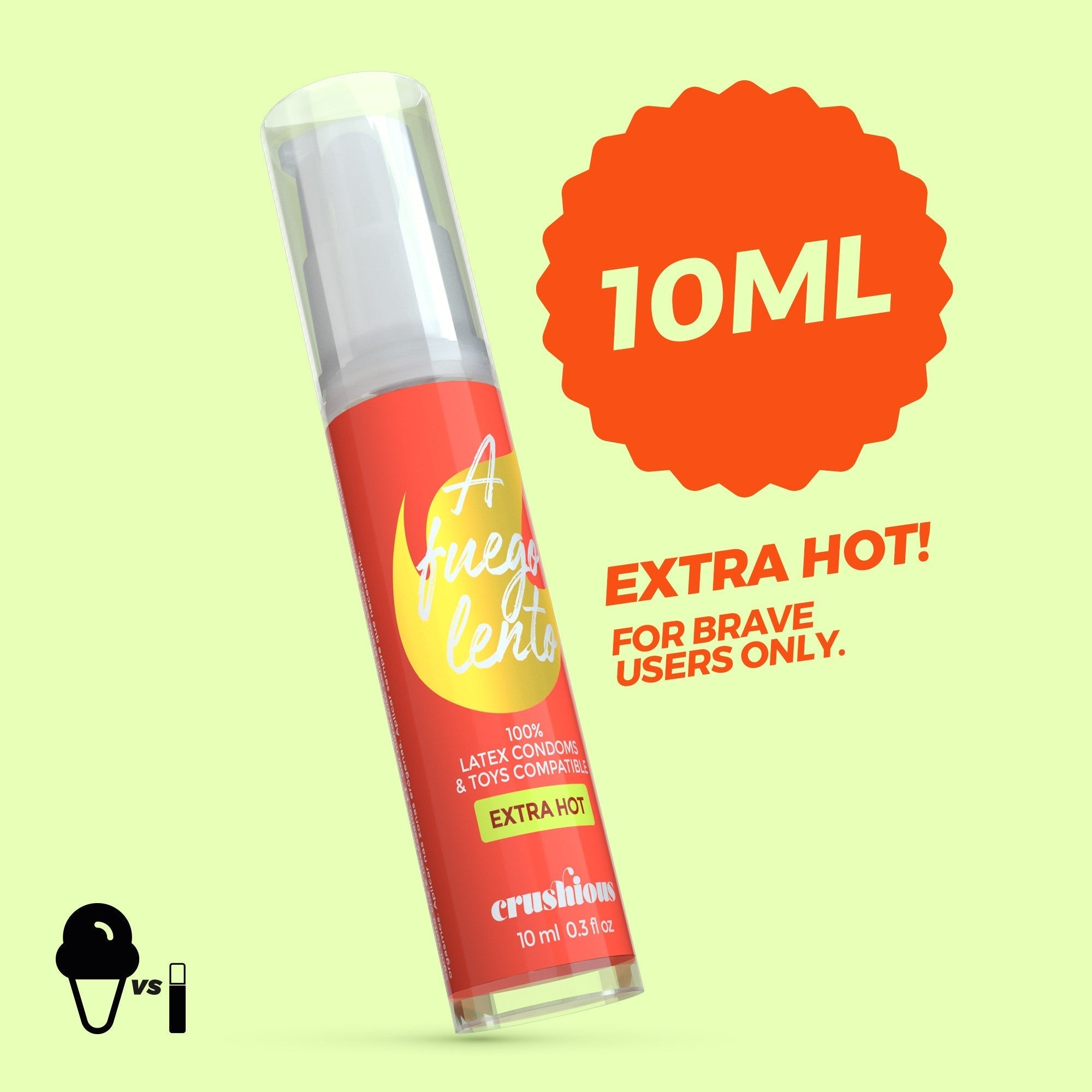 CRUSHIOUS | A Fuego Lento – Warming Lubricant 10 ml