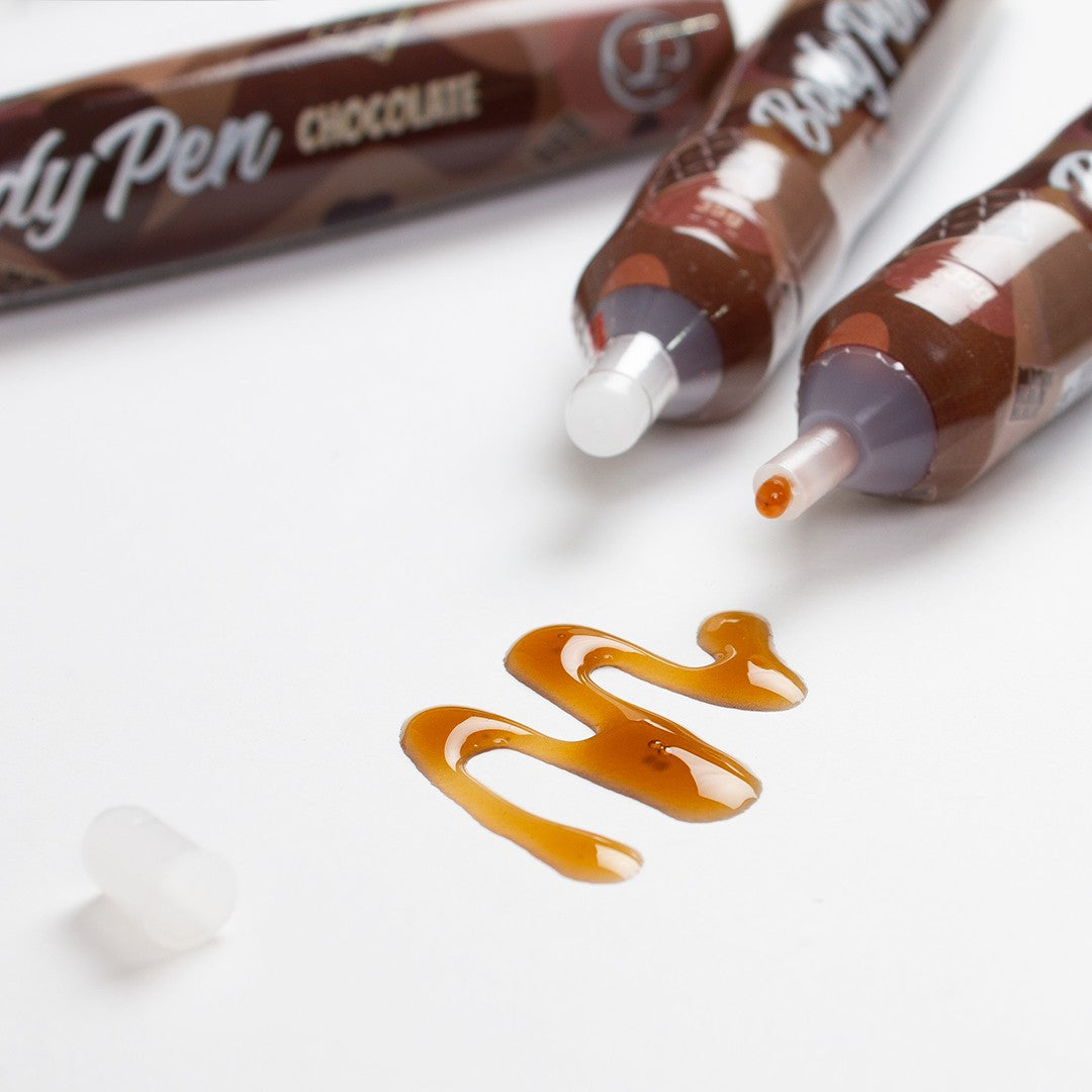 SECRET PLAY | Edible Body Paint Pen – Strawberry & Chocolate