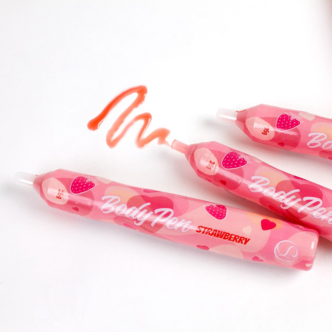 SECRET PLAY | Edible Body Paint Pen – Strawberry & Chocolate