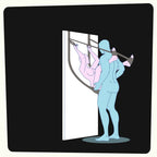 CRUSHIOUS | Deluxe – Sex Door Swing with Blindfold