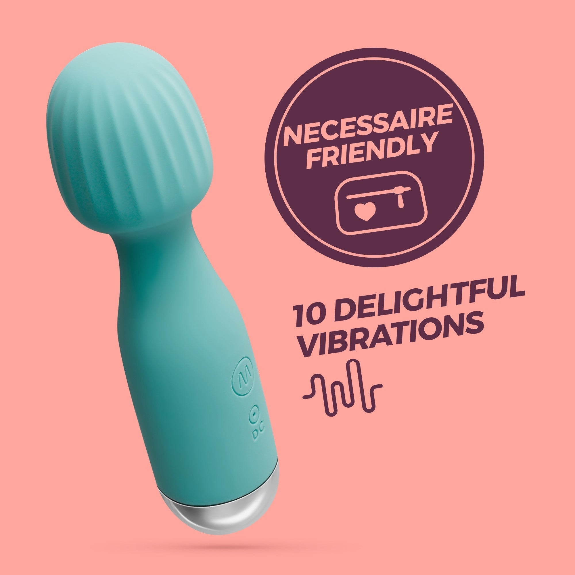 CRUSHIOUS | Wanderlust – Rechargeable Mini Wand Vibrator