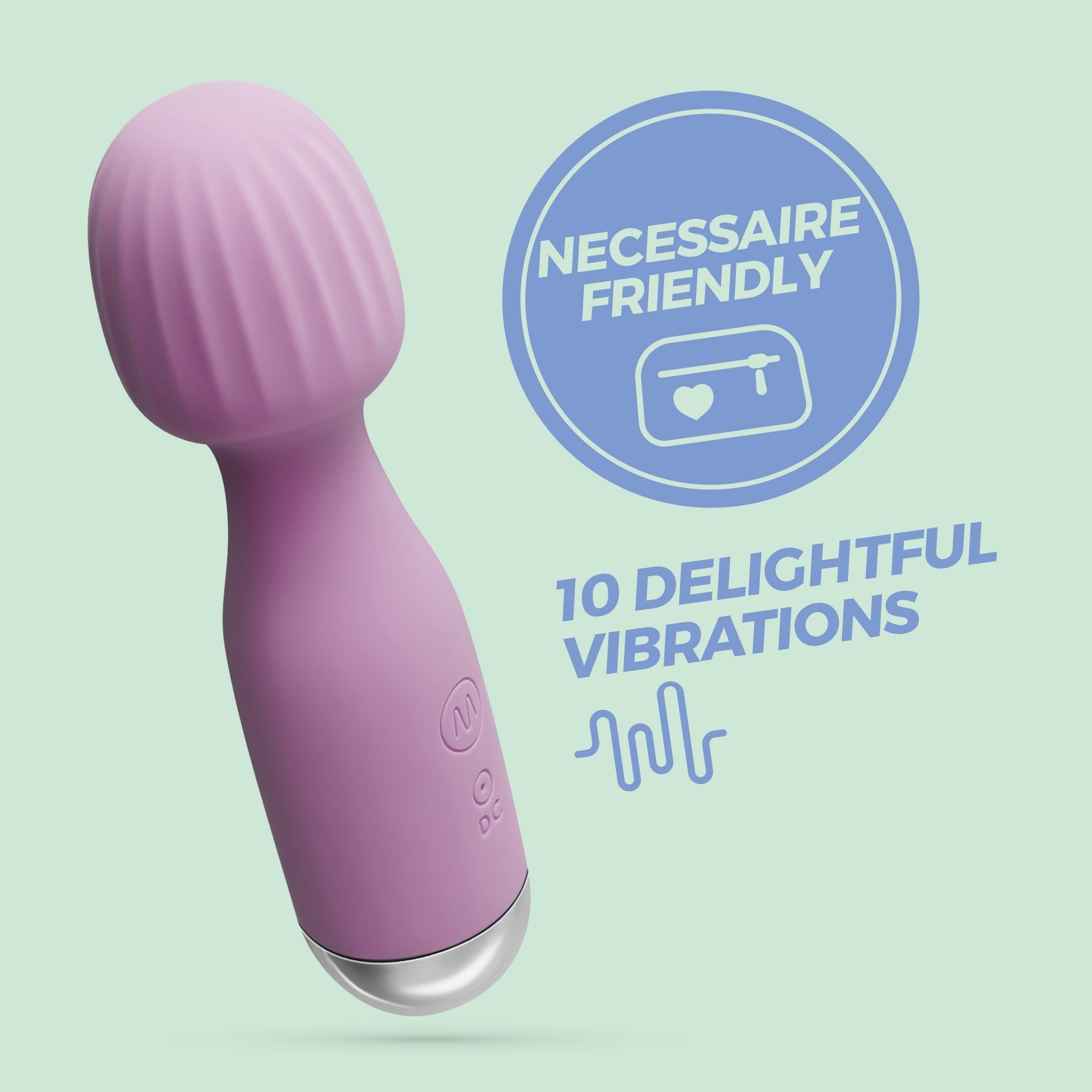 CRUSHIOUS | Wanderlust – Rechargeable Mini Wand Vibrator