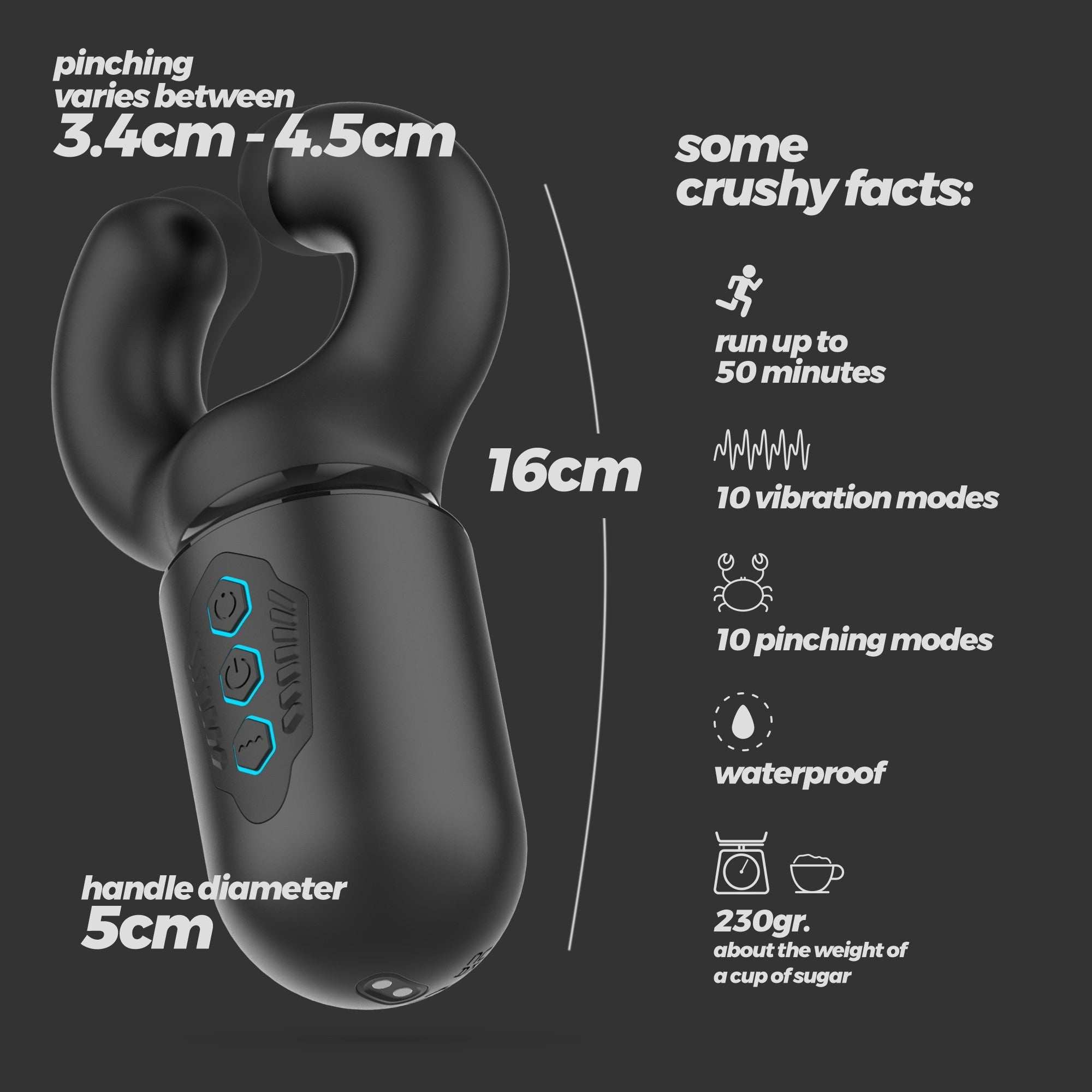 CRUSHIOUS | The Kong – Vibrating Pressure Penis Stimulator
