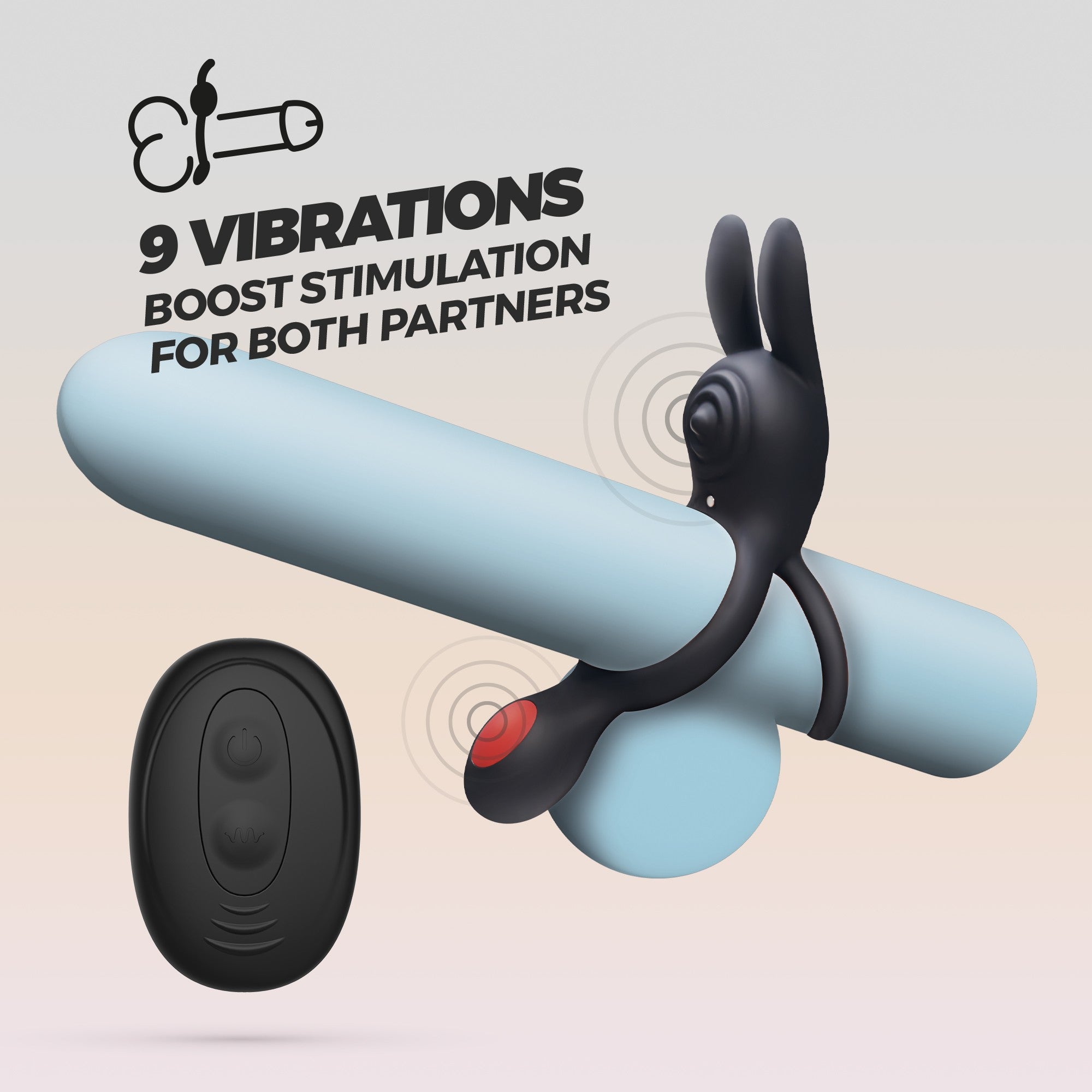 CRUSHIOUS | Dingo – Double Vibrating Cock Ring with Remote