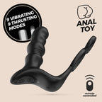 CRUSHIOUS | Crixus – Vibrating Thrusting Prostate Massager with Remote