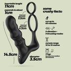 CRUSHIOUS | Crixus – Vibrating Thrusting Prostate Massager with Remote