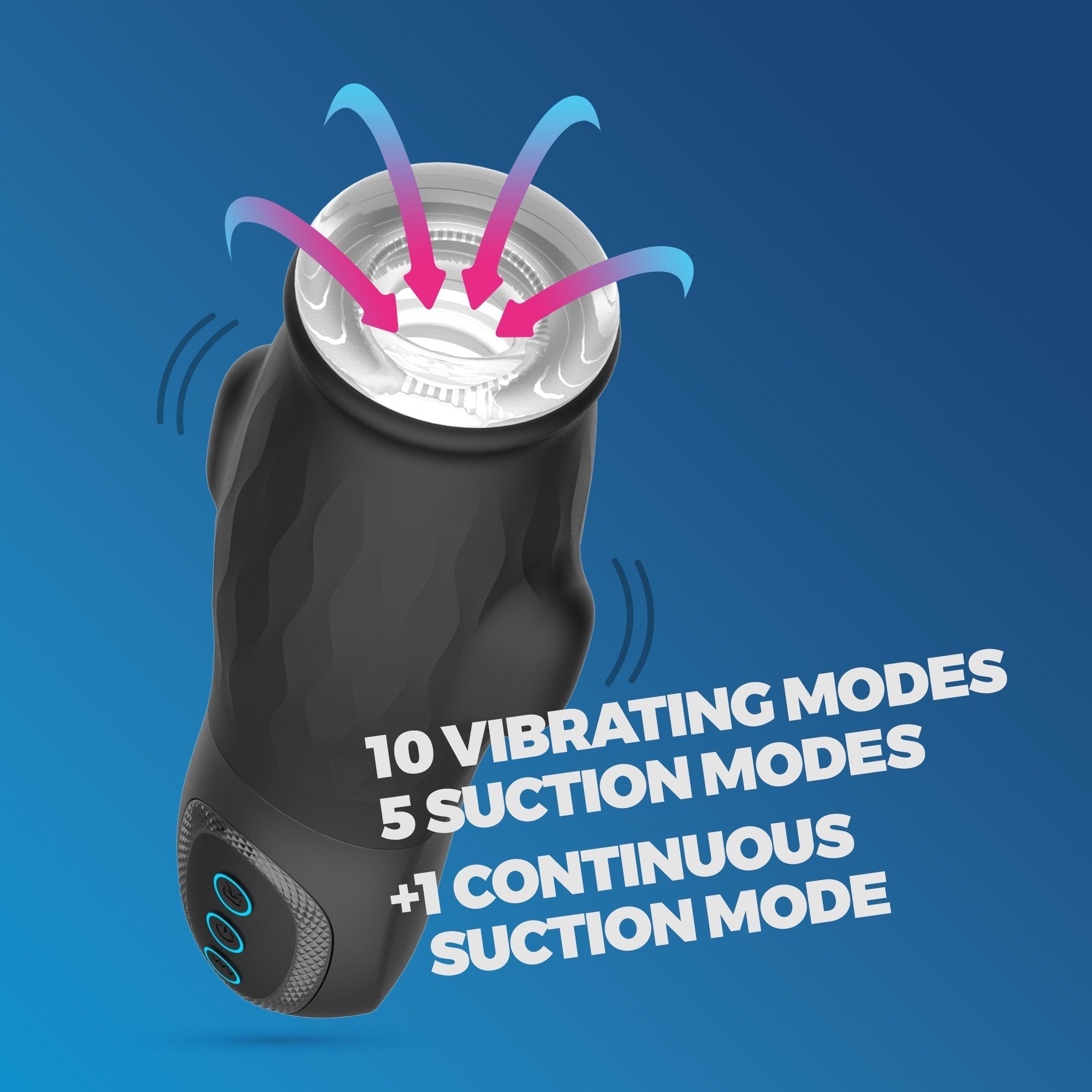 CRUSHIOUS | Gargantua – Masturbator with Removable Sleeve & Suction