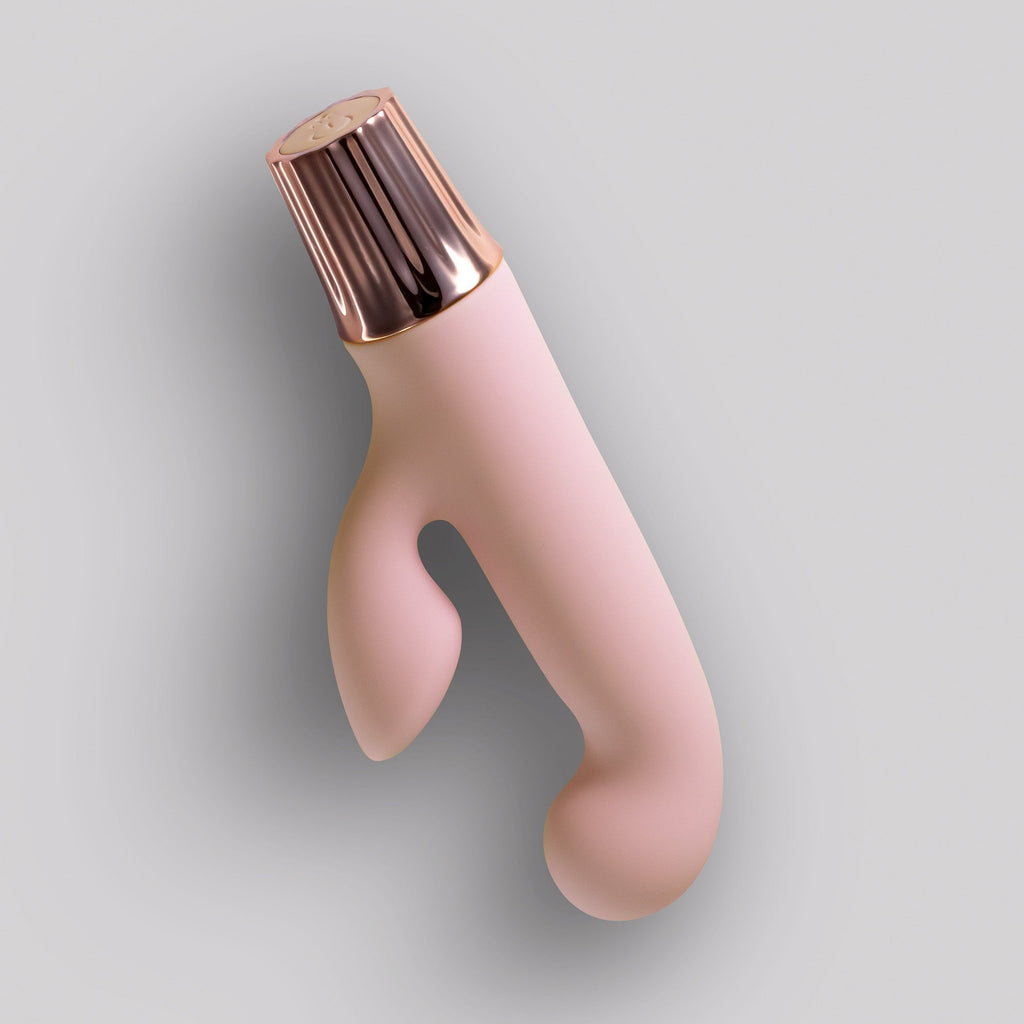 CRUSHIOUS | Mellow Cony – Rechargeable Mini Vibrator – Pink & Purple