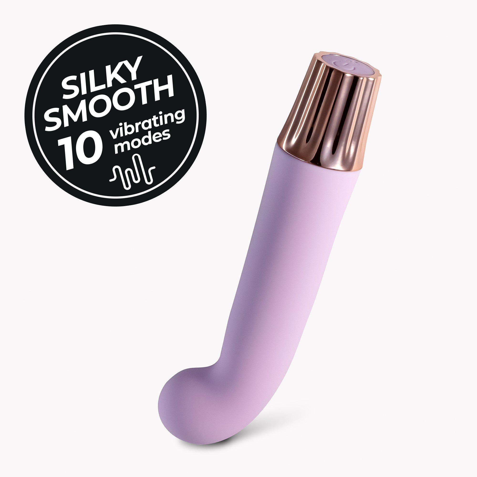 CRUSHIOUS | Mellow Gee – Rechargeable Mini Vibrator – Pink & Purple