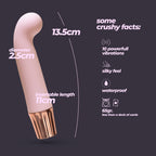 CRUSHIOUS | Mellow Gee – Rechargeable Mini Vibrator – Pink & Purple