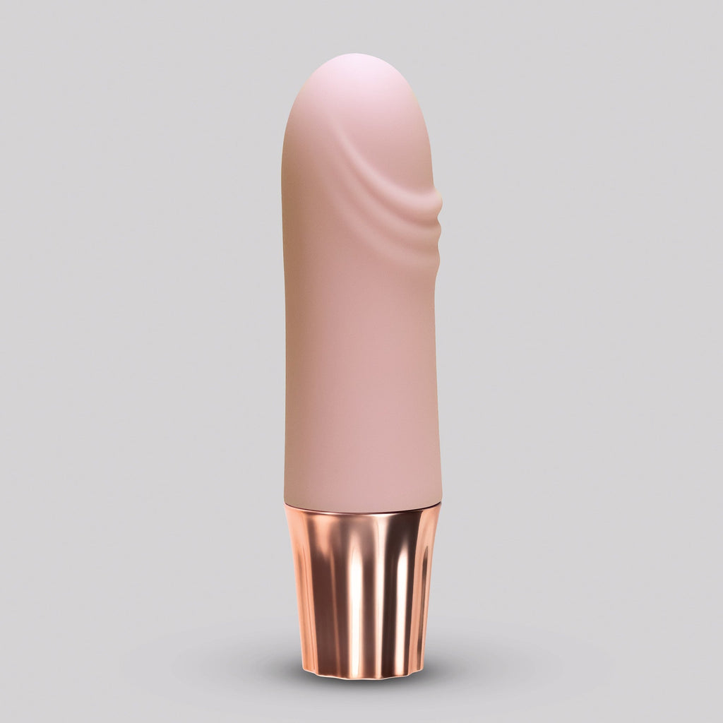 CRUSHIOUS | Mellow Waves – Rechargeable Mini Vibrator – Pink & Purple