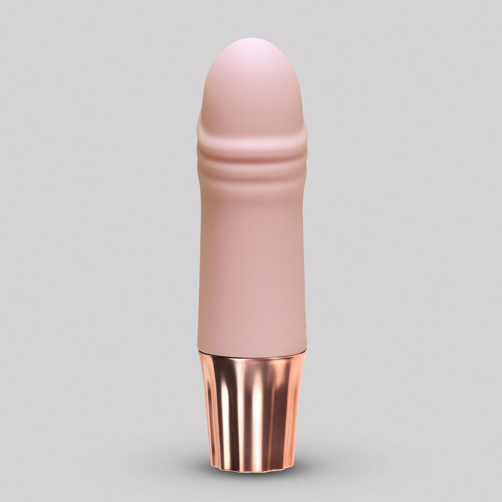 CRUSHIOUS | Mellow Waves – Rechargeable Mini Vibrator – Pink & Purple