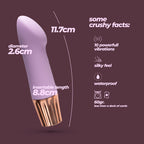 CRUSHIOUS | Mellow Angler – Rechargeable Mini Vibrator – Pink & Purple