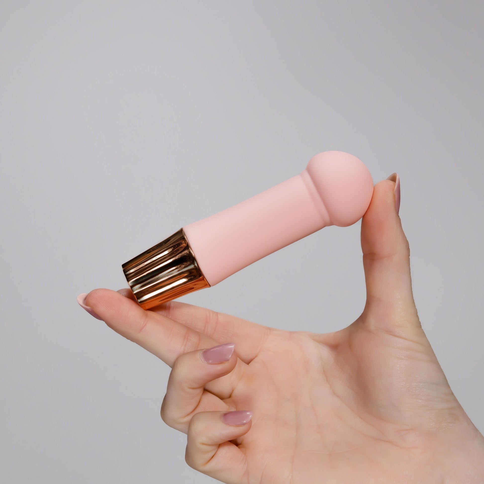 CRUSHIOUS | Mellow Puff – Rechargeable Mini Vibrator – Pink & Purple