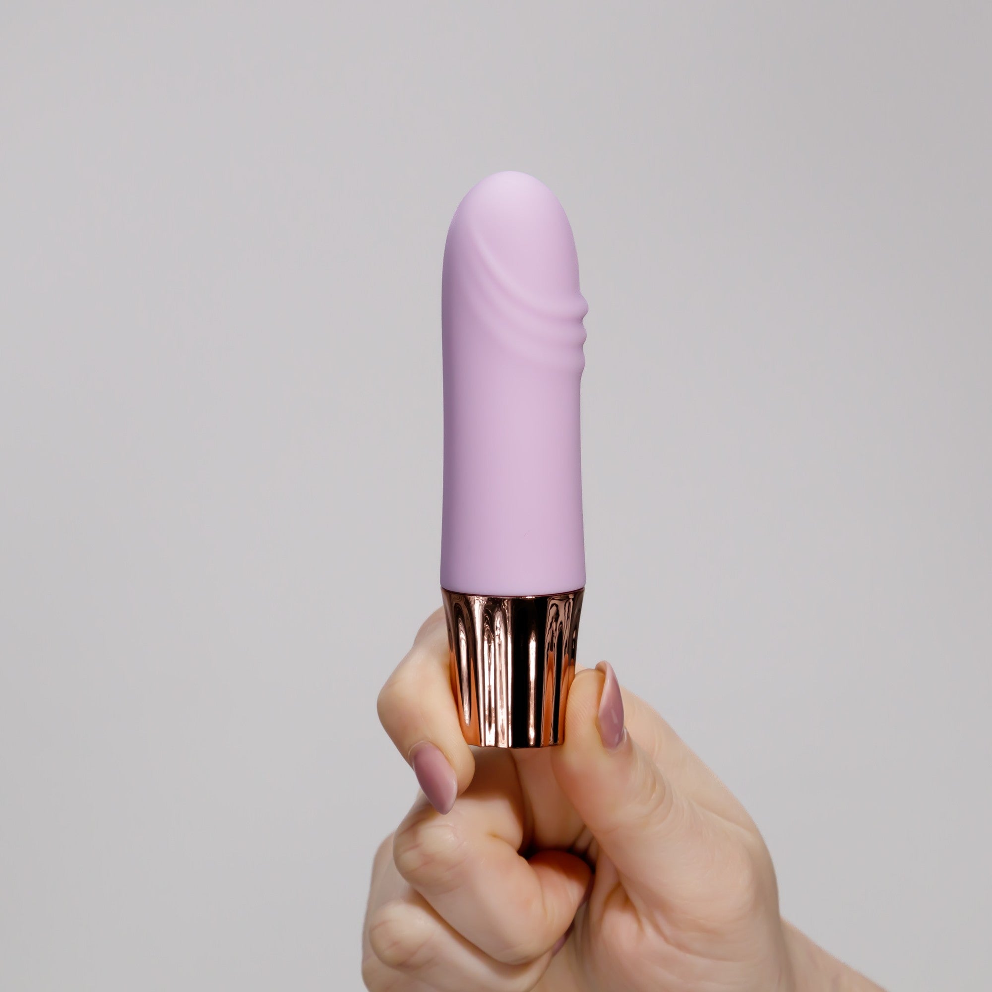 CRUSHIOUS | Mellow Waves – Rechargeable Mini Vibrator – Pink & Purple