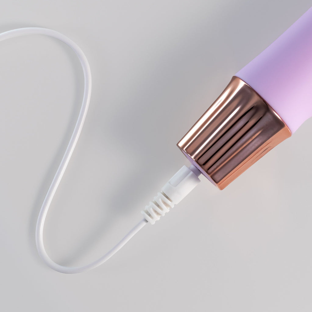 CRUSHIOUS | Mellow Bubbles – Rechargeable Mini Vibrator – Pink & Purple