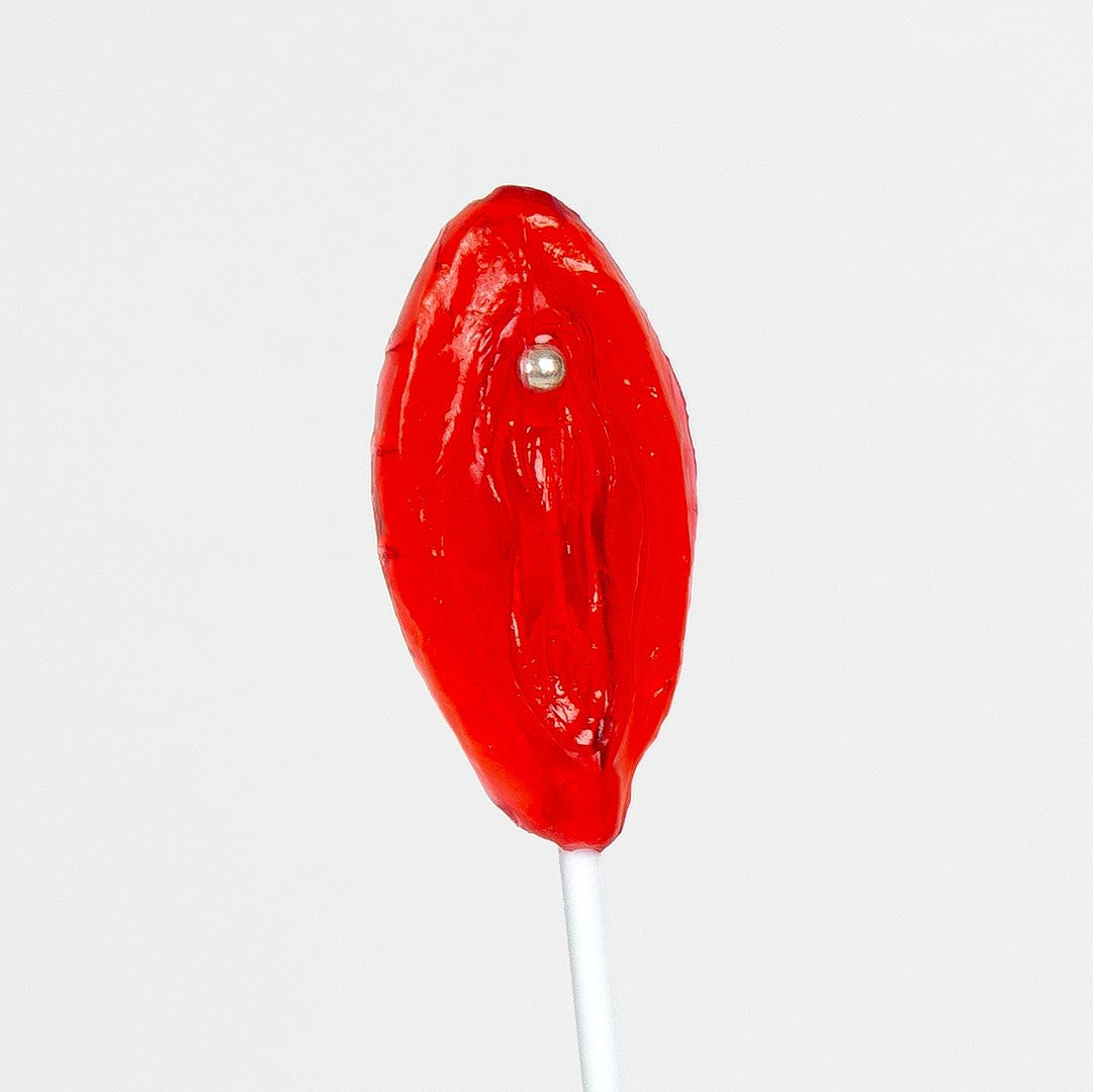 PIRULETA DE GOMINOLA CON FORMA DE VULVA SECRET PLAY