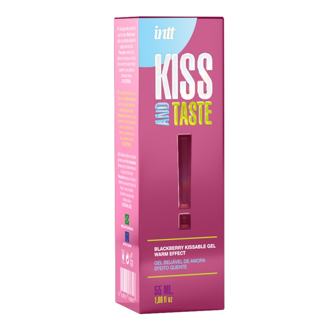 INTT | Kissable Gel with Warming Effect – Blackberry – 55 ml