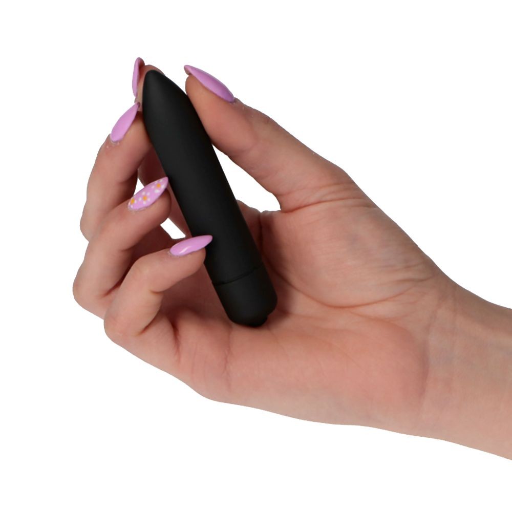 BALA VIBRADORA BULLET NEGRA