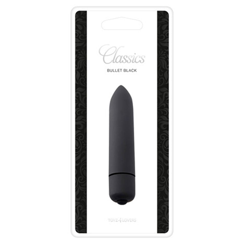 BALA VIBRADORA BULLET NEGRA
