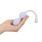 LOVELINE | Vibrating Bead Kegel with Remote Control – Lavender